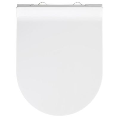 WENKO Premium Klodeckel Toilettensitz WC-Sitz Habos Thermoplast Absenkautomatik