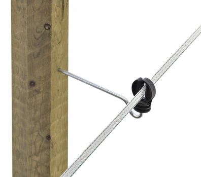 15 Stück Langstiel-Bandisolator 22 cm Stütze für Breitbänder bis 20 mm