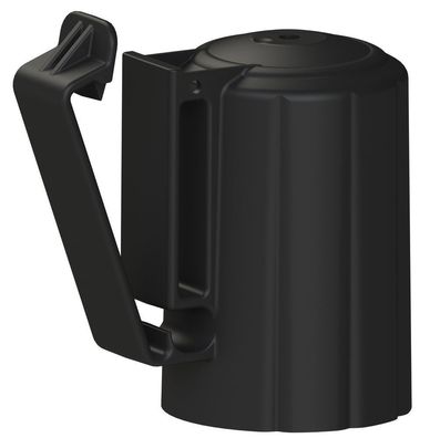 50 Stück Kopf-Isolator T-Post, schwarz extra UV beständiger Kunststoff Weidezaun