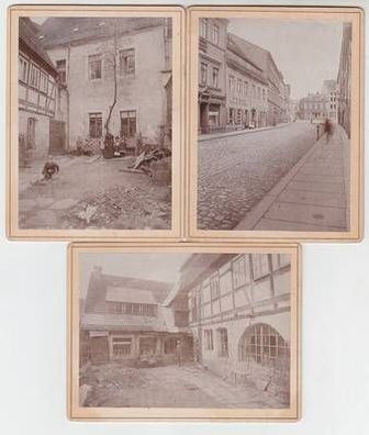 25160/3 Original Fotos Arras bei Geringswalde Fachwerkhaus um 1910