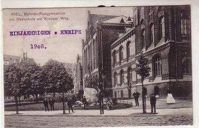 55316 Ak Kiel Reform Realgymnasium am Knooper Weg 1908