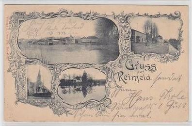 53314 Mehrbild Ak Gruß aus Reinfeld in Holstein 1900