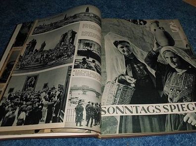 Sonntagsspiegel gebunden von August 1956 bis Dezember 1959