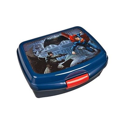 Scooli Undercover Batman vs. Superman Brotdose Lunch Box Pausenbrot DC Superheld