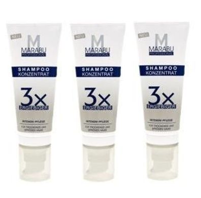 MARABU Shampoo Konzentrat 3x ergiebiger für trockenes & sprödes Haar Glanz Sparsam