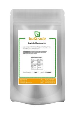 Erythritol Puderzucker - Puderzuckerersatz 20 kg