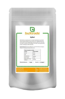 Xylitol Xylit Zuckerersatz 100% rein 150 kg