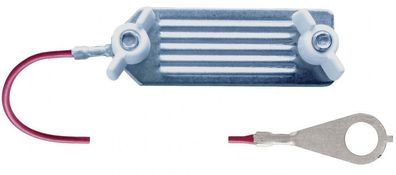 5 x Weidezaun Anschlusskabel schraubbar für Bänder bis 40 mm 130 cm Kabel M8 Öse