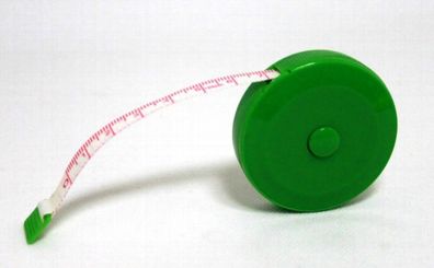 Schneidermaßband rund Grün Maßband 150 cm 60 inch gute Qualität (1,66€/1Stk)