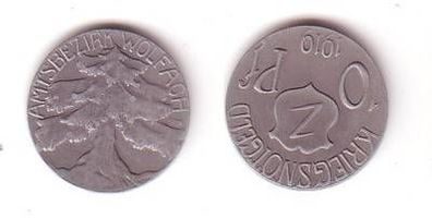 10 Pfennig Zink Not Münze Amtsbezirk Wolfach 1919