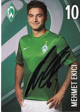 Mehmet Ekici Werder Bremen 2012-13 1. Karte TOP + A31271