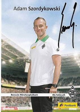 Adam Szordykowski Borussia Mönchengladbach 2012-13 Autogrammkarte + A31281