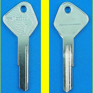 Schlüsselrohling Börkey 582 1/2 L für verschiedene Huf Profil SK / Auto-Union, DKW