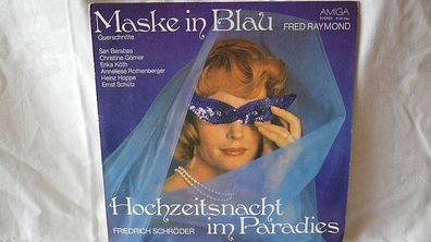 Raymond Maske in Blau Schröder Hochzeitsnacht im Paradies Amiga 845064