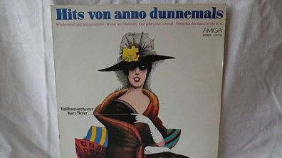 Hits von anno dunnemals Ballhausorchester K. Beyer LP Amiga 855534