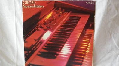 Orgel-Spezialitäten Leitung Arndt Bause LP Amiga 855664