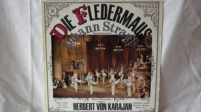 Johann Strauss Die Fledermaus Querschnitt Karajan Eterna 825532