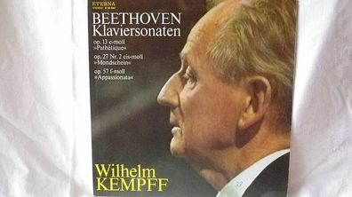 Wilhelm Kempf Beethoven Klaviersonaten LP Eterna 826664