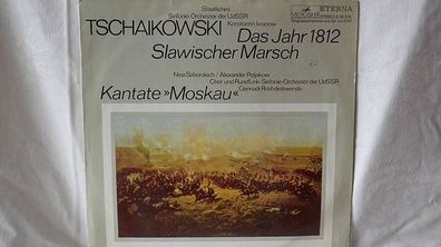 Tschaikowski Jahr 1812 Slawischer Marsch Kantate Moskau Eterna 826236