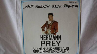Hermann Prey Auf denn zum Feste LP Eterna 826650