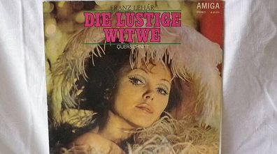 Franz Lehar Die lustige Witwe Querschnitt LP Amiga 845071