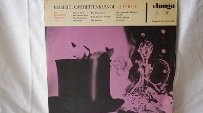 Beliebte Operettenklänge 2. Folge LP Amiga 840003