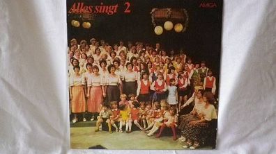 Alles singt 2 Volksmusik LP Amiga 855752