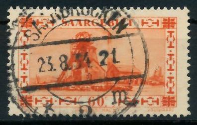 Saargebiet 1930 Nr 143 zentrisch gestempelt X893EDE
