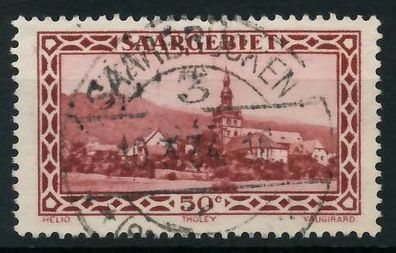 Saargebiet 1926 Nr 114 zentrisch gestempelt X893EEE