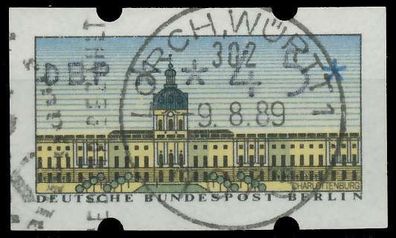 BERLIN ATM 1987 Nr 1-045 gestempelt X89408A