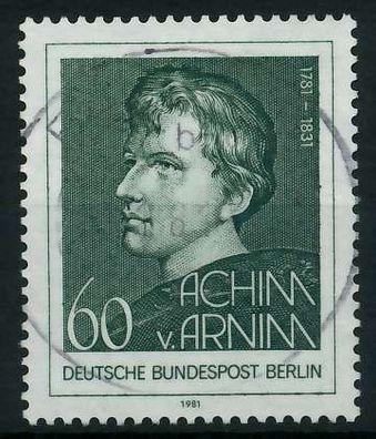 BERLIN 1981 Nr 637 zentrisch gestempelt X894256