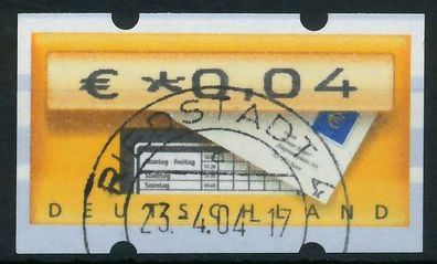 BRD ATM 2002 Nr 5-1-0004 gestempelt X8960CA