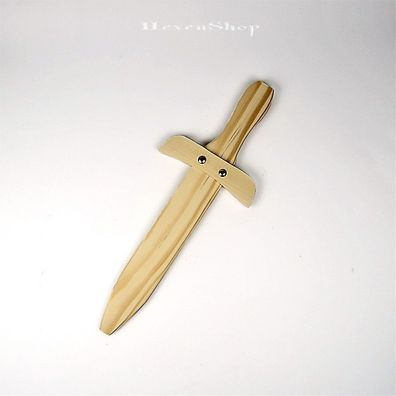 Spielzeugdolch aus Holz ca34cm Dolch Messer Mittelalter Kindermesser