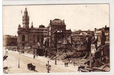 55334 Foto Ak Lille Frankreich France Zerstörungen 1. Weltkrieg um 1915