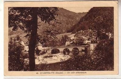 55333 Ak St. Hippolyte (Doubs) Frankreich France Un coin Pittoresque um 1915