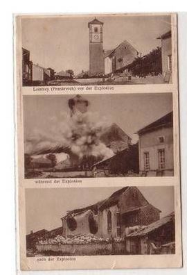 55250 Feldpost Ak Leintrey (Frankreich vor der Explosion 1915