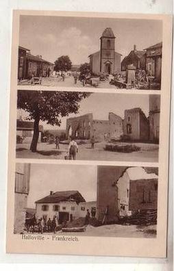 54871 Mehrbild Ak Halloville Frankreich France 1915