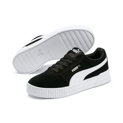 Puma CARINA SD Damen Streetstyle Sneaker Clubwear 369864 Schwarz Weiß