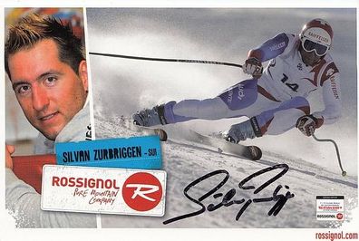 Silvan Zurbriggen Autogrammkarte Original Signiert Ski Alpin + A31610
