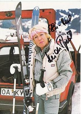 Heidi Biebl Autogrammkarte Original Signiert Ski Alpin + A31617