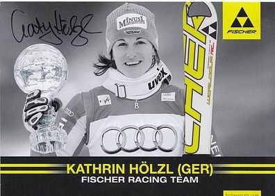 Hölzl Kathrin Autogrammkarte Original Signiert Ski Alpin + A31651