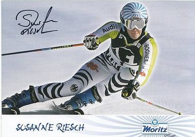 Susanne Riesch Autogrammkarte Original Signiert Ski Alpin + A31646