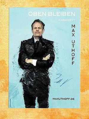 Kabarettist Max Uthoff - persönlich signiert (2)