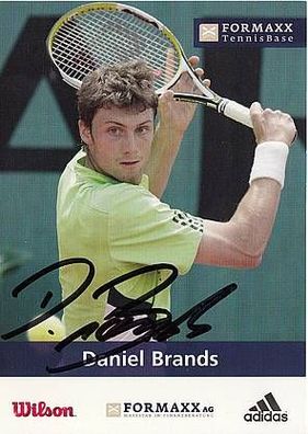 Daniel Brands Autogrammkarte Original Signiert Tennis + A31892