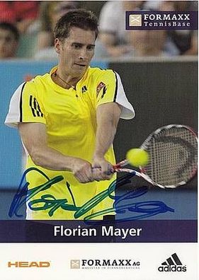 Florian Mayer Autogrammkarte Original Signiert Tennis + A31905