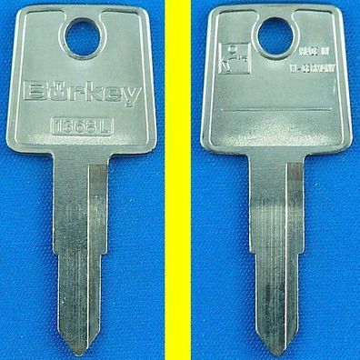 Schlüsselrohling Börkey 1368 L für verschiedene Honda Motorräder