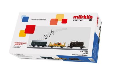 Märklin Start up - Güterwagen-Set "Baustelle" H0 (1:87), 44083