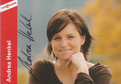 Andrea Henkel Autogramm