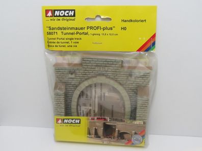 NOCH 58071 - Sandsteinmauer Profi Tunnel-Portal 13,5 x 12,5 cm - Originalverpackung