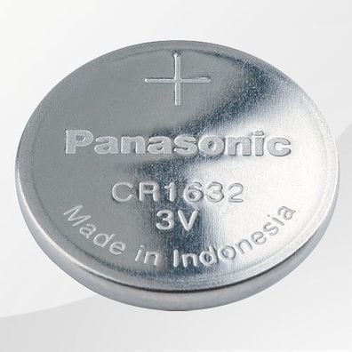 CR1632 Panasonic Lithium 3Volt (5er Pack)